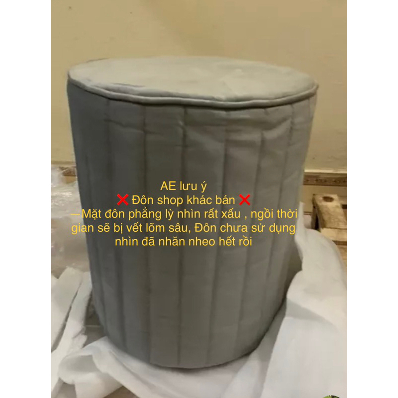 Ghế Đôn Sofa Ghế Bàn Trang Điểm NHIỀU MÀU 35x35x45cm Bọc Mút Dày Dặn - HOÀN TIỀN 100% NẾU KHÁCH KHÔNG HÀI LÒNG