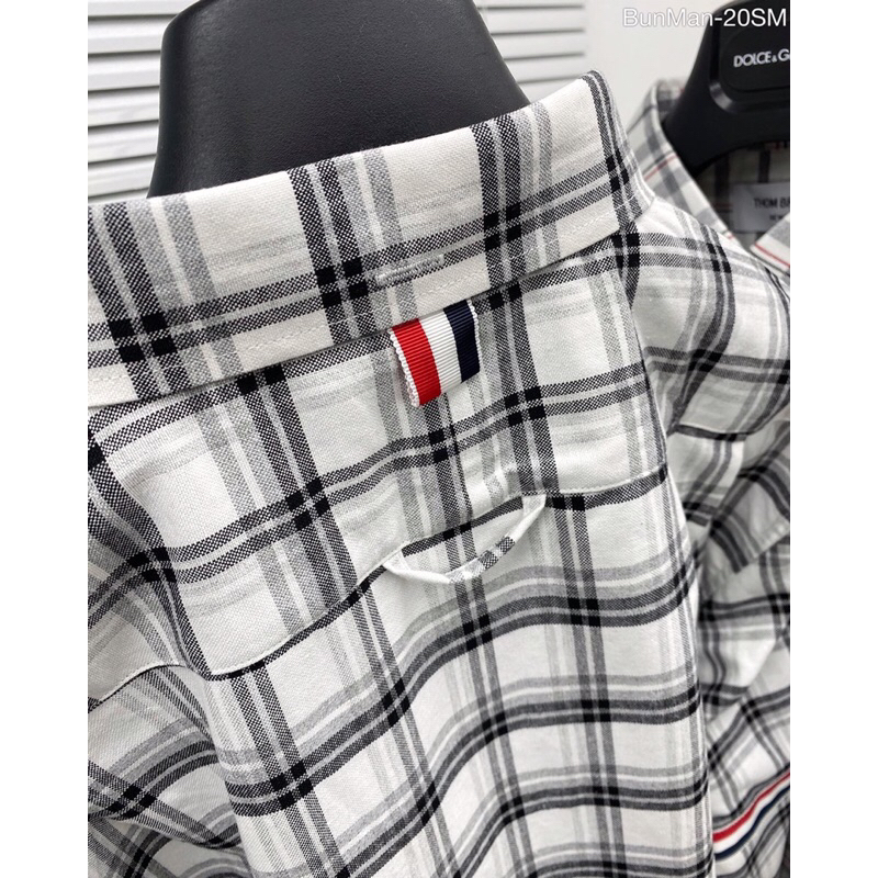 ⚡️[Hight Quality] - Sơ Mi Thom - Sơ Mi Thom Kẻ Caro Vải Oxford - Bản Cao Cấp Chuẩn Loại 1 Hàng QCCC