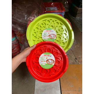 Khay nhựa úp ly tròn đựng ấm chén trà...nhựa vinh nam