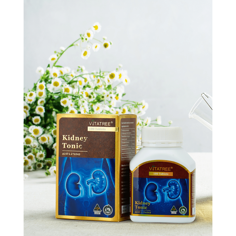 Viên uống Vitatree Kidney Tonic 100 viên hỗ trợ bổ thận tráng dương tăng cường chức năng thận 100 viên