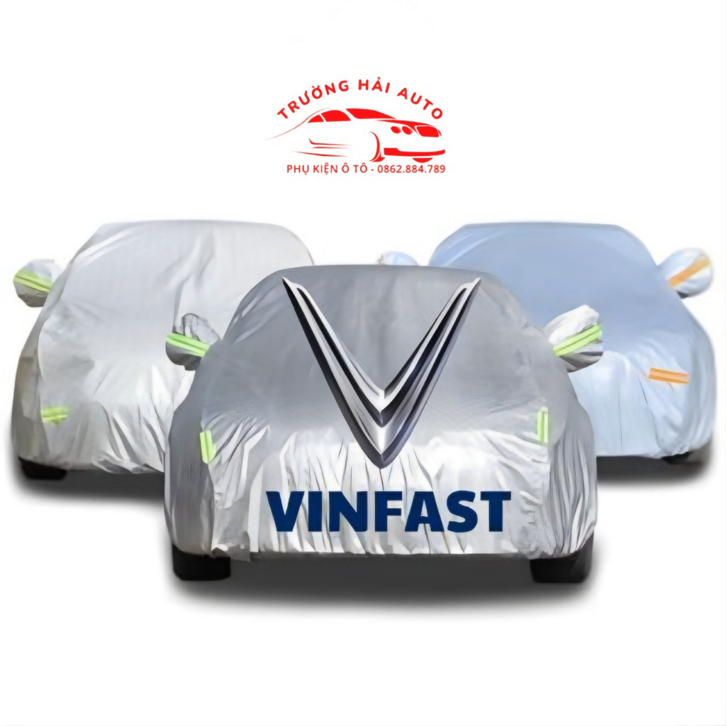 Bạt phủ xe ô tô VINFAST Fadil,Lux A2.0,Lux SA2.0 ,bạt 3 lớp chống xước có kháo kéo cánh cửa