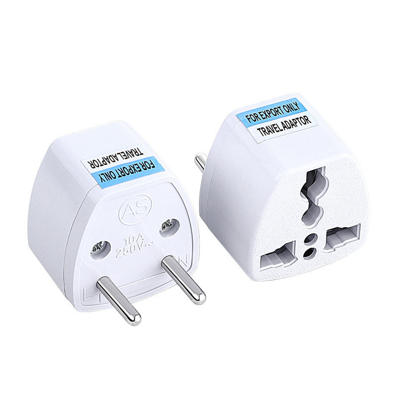 Ổ Chuyển Đổi Phích Cắm Từ 3 Chân Sang 2 Chân An Toàn Chịu Nhiệt Độ Cao Nguồn 220V - HOUSESHOP68