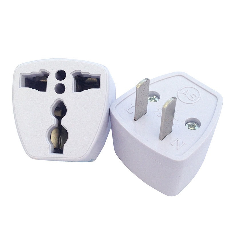 Ổ Chuyển Đổi Phích Cắm Từ 3 Chân Sang 2 Chân An Toàn Chịu Nhiệt Độ Cao Nguồn 220V - HOUSESHOP68