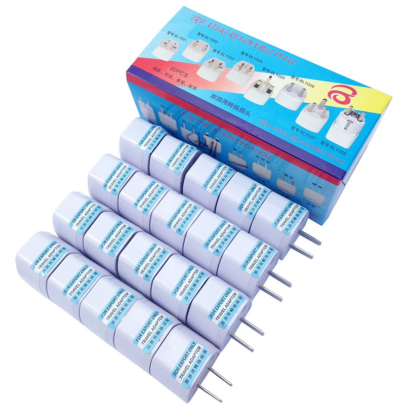 Ổ Chuyển Đổi Phích Cắm Từ 3 Chân Sang 2 Chân An Toàn Chịu Nhiệt Độ Cao Nguồn 220V - HOUSESHOP68
