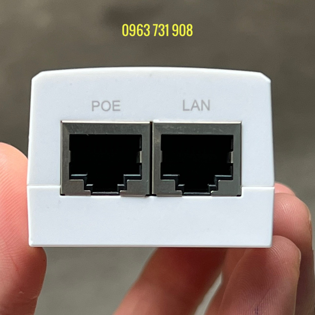 Củ nguồn PoE Unifi Model/Modelo:GP-A240-050 24V 0.5A bóc thiết bị wifi