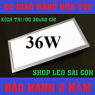Đèn Led Panel 300×600, 36W Panel Âm Trần Thả