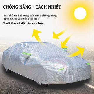Bạt Phủ Xe Ô Tô Làm Đẹp Xế Cưng - Bạt Phủ Ô Tô KIA Morning,Cerato,Seltos,K3,Sonet,Soluto,Sorento,.. Chống Xước Có Khóa