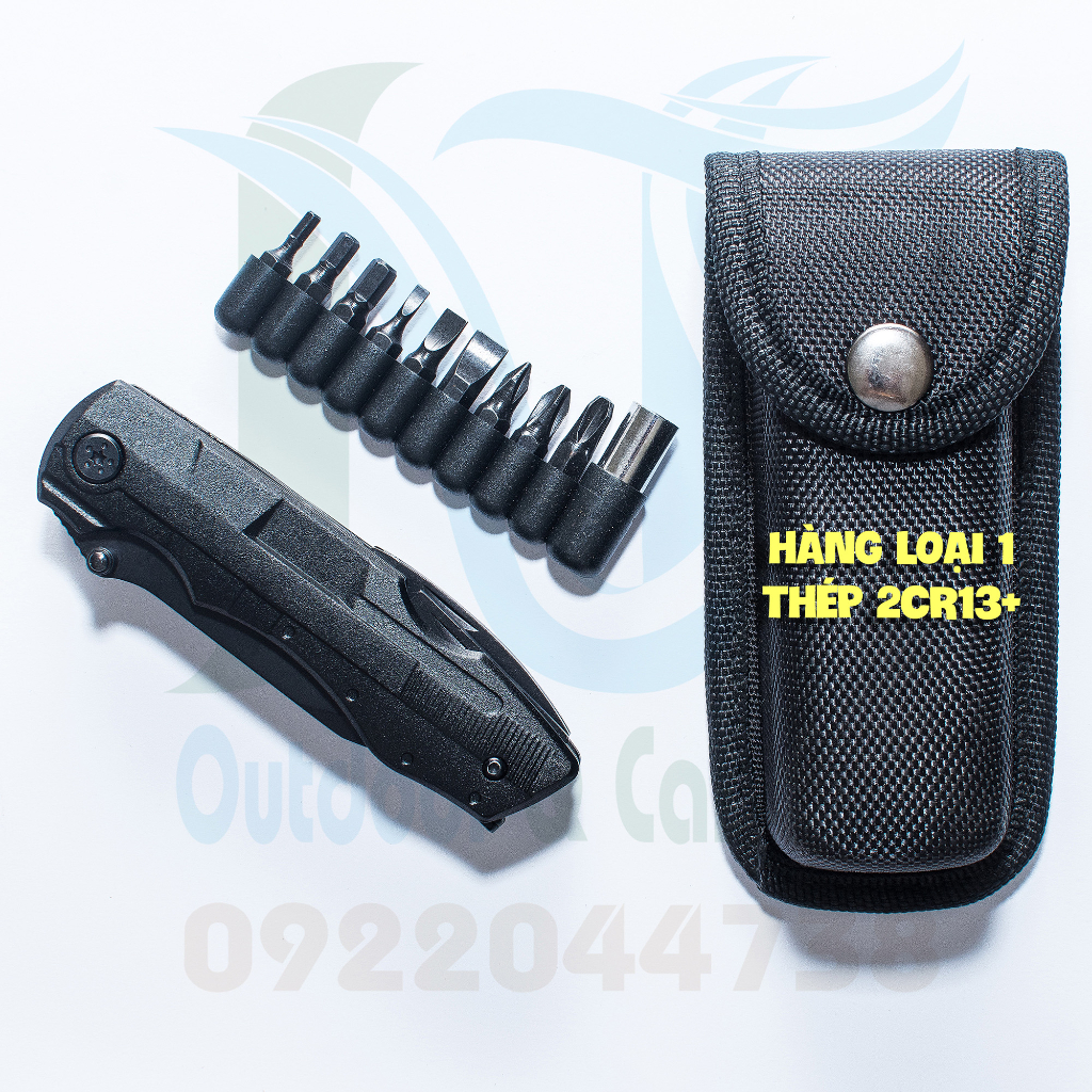 Dao đa năng Raxco, hàng loại 1, thép 2Cr13+, bảo hành 12 tháng