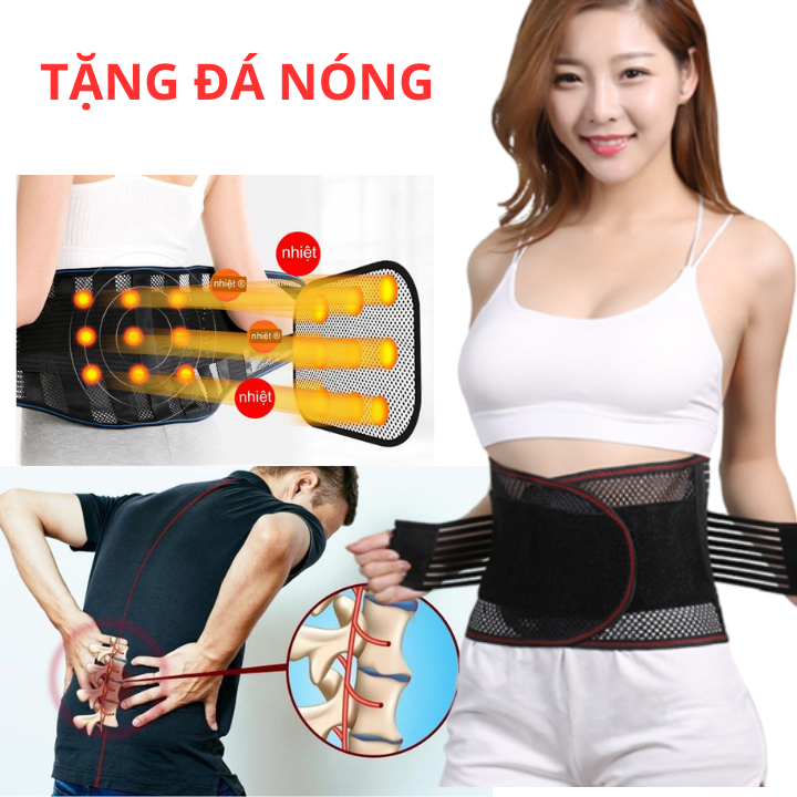 Đai Lưng OBI-JIN Nhật Bản Làm Nóng Tự Nhiên Từ Đá Núi Lửa Giúp Giảm Đau Lưng Hiệu Quả