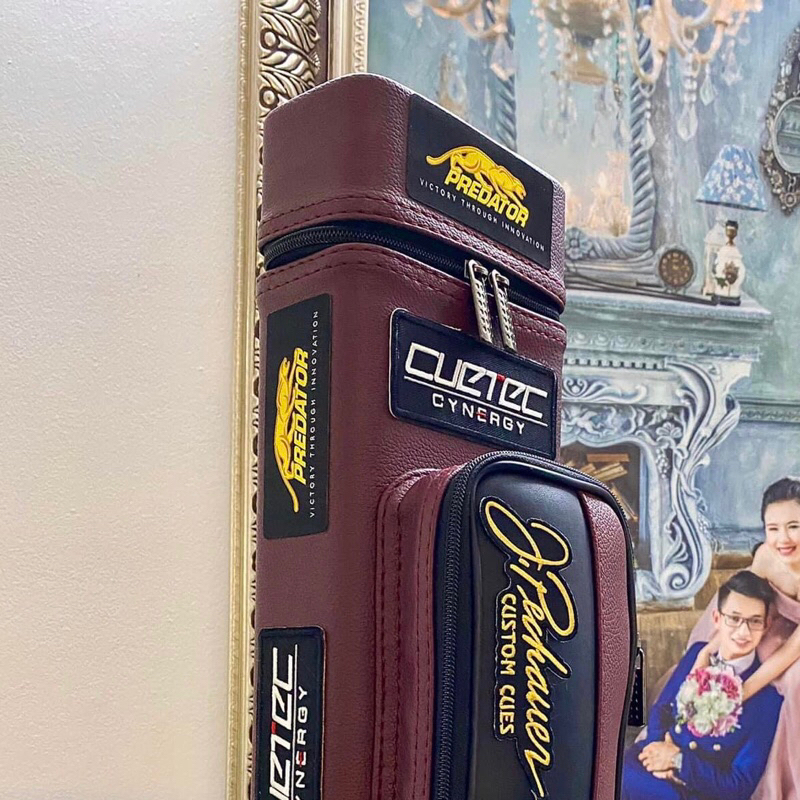 PATCH THÊU  STICKER TRANG TRÍ ÁO THI ĐẤU, BAO CƠ BIDA THƯƠNG HIỆU PREDATOR, MEZZ, CUETEC, MIT