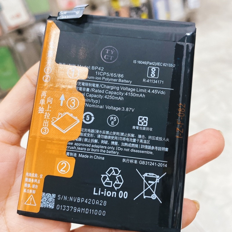 Pin Xiaomi BP42 / Mi 11 Lite 4G / Mi11 Lite 5G / Mi11 Lite NE 4250mAh