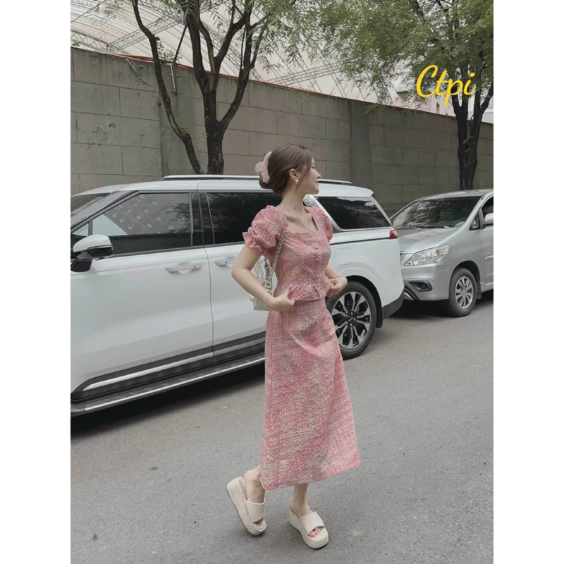 váy xốp nhật