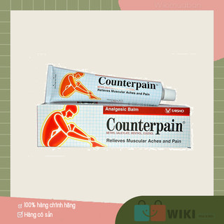 Cao xoa bóp Counterpain Thái lan 60g - làm giảm các cơn đau cơ bắp, gân và khớp, bầm tím, chấn thương