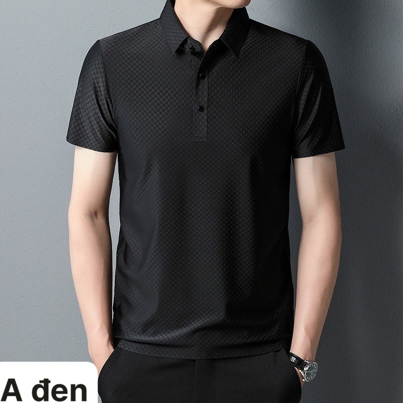Áo thun Polo nam ,chất thun ô Vuông