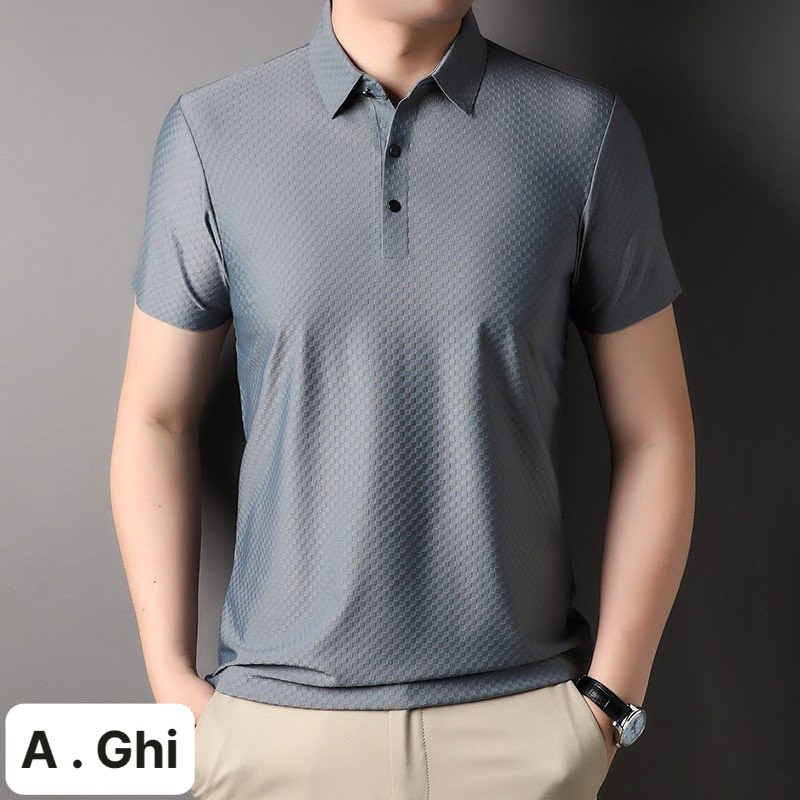Áo thun Polo nam ,chất thun ô Vuông
