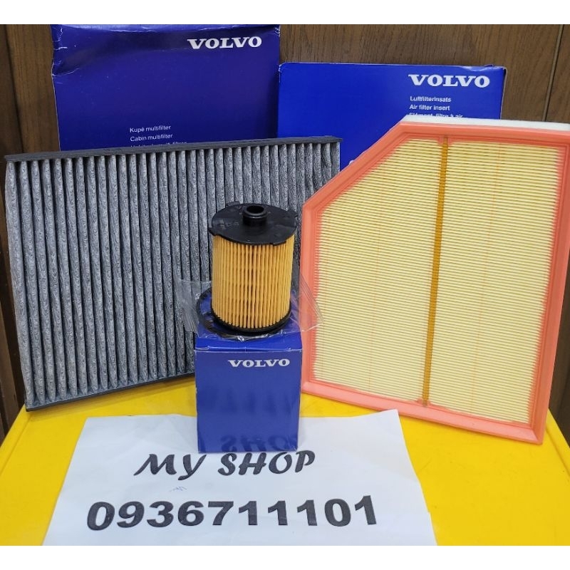 combo lọc gió động cơ lọc điều hòa than hoạt tính lọc dầu volvo xc60 xc90 s60 s90 v60 v90