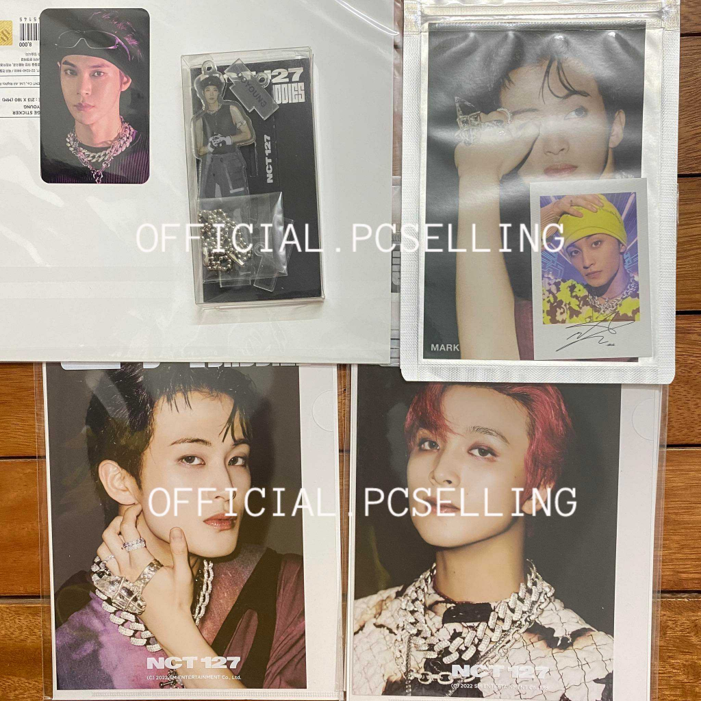 Bộ ảnh bo góc photocard AR pack album seal 2Baddies nhóm NCT hàng chính hãng