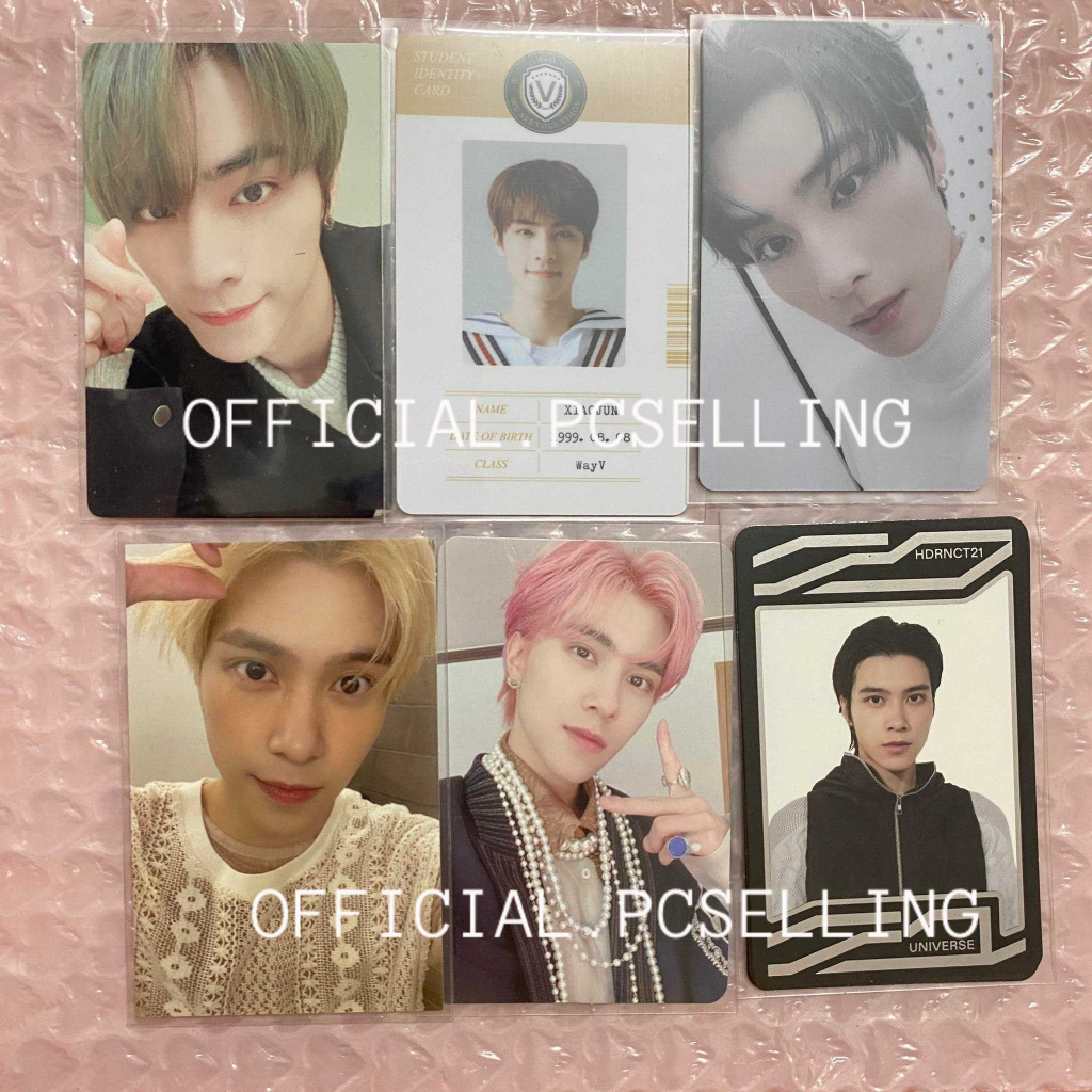Photocard thẻ bài nhóm NCT WAYV chính hãng