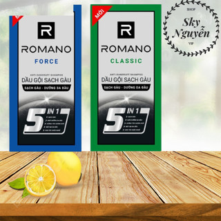 COMBO 10 GÓI DẦU GỘI ROMANO SẠCH GÀU.
