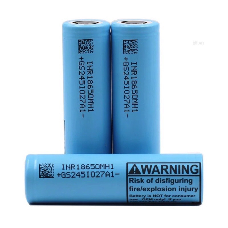 Pin 18650 Dung Lượng 2500-3000 mah -Xả 5C chính hãng bóc khối,lắp box sạc dự phòng