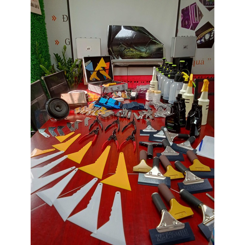 Gạt Film Cao Su Vệ Sinh - Dụng Cụ Dán Phim Cách Nhiệt, Dcan, Warpping