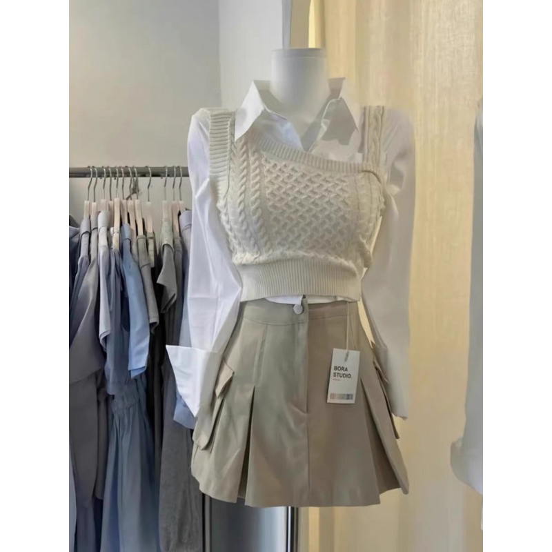 Set Đồ Ba Món Phối Nhẹ Nhàng Tôn Dáng SETĐ007