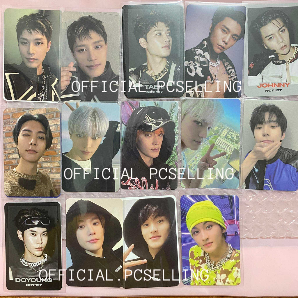 Photocard bo góc 2baddies ảnh thẻ nhóm NCT Trading chính hãng