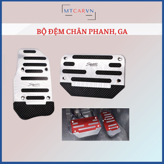 Bộ ốp chân phanh, ga xe ô tô số tự động