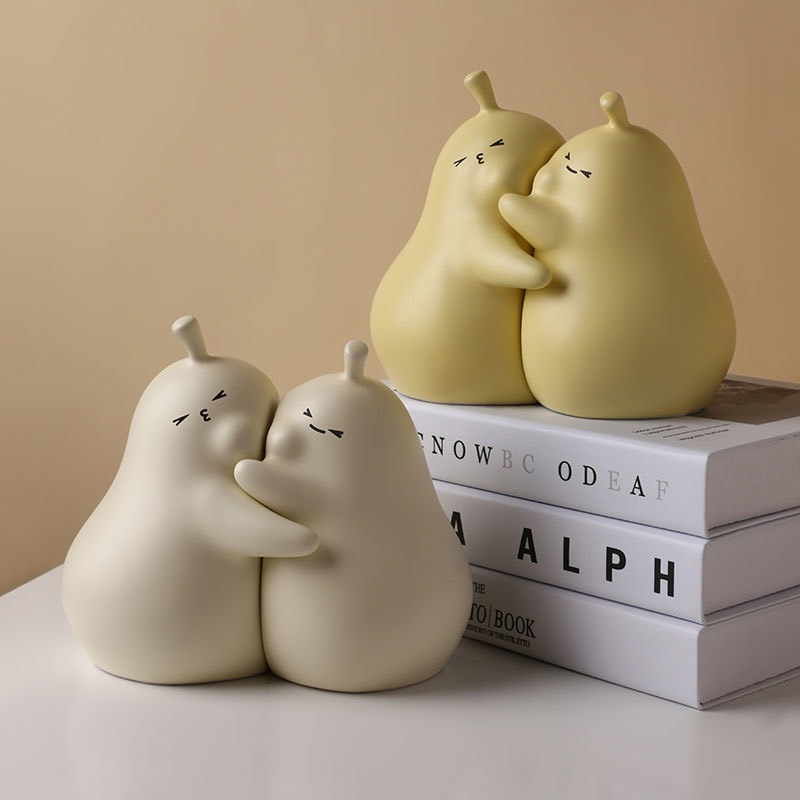 Cặp bơ sứ chặn sách siêu xinhh