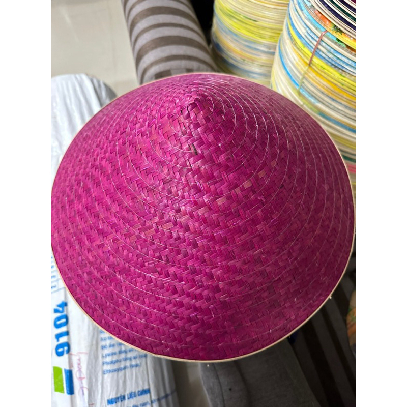 Nón cỏ bàng trơn