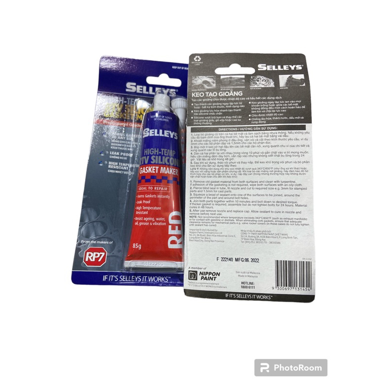 Keo tạo gioăng 85g red