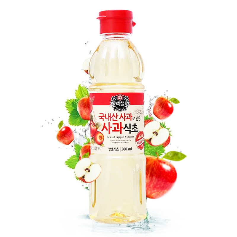 Dấm Táo Beksul Hàn Quốc 500ml [HN giao hỏa tốc] - Ảnh 3