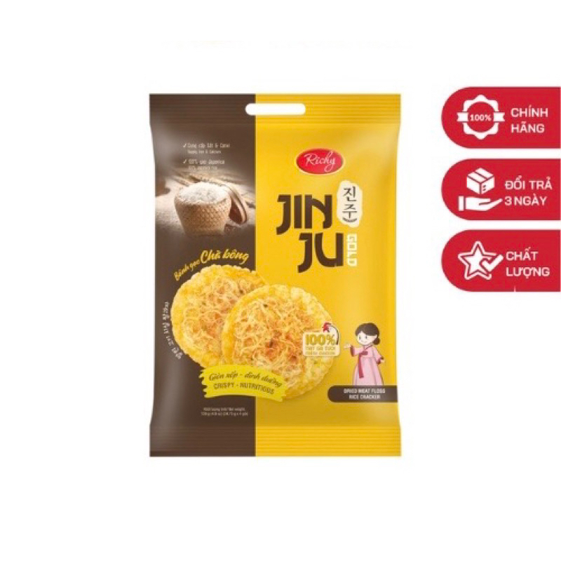 Bánh Gạo Chà Bông Jinju Richy Gói Siêu To