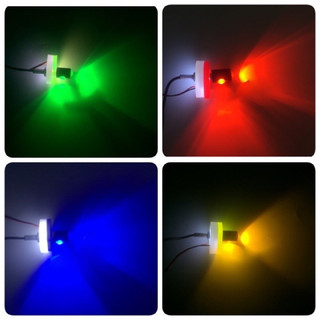 Xi nhan multi kèm đế viền led gắn xe máy