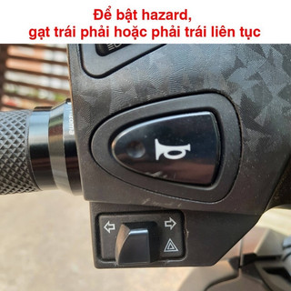 Công tắc hazard gắn zin nháy 4 xi nhan xe máy