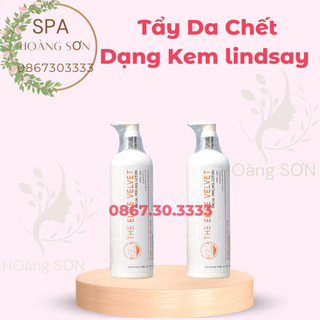 Kem tẩy da chết lindsay, gel tẩy da chết dạng kem 500ml