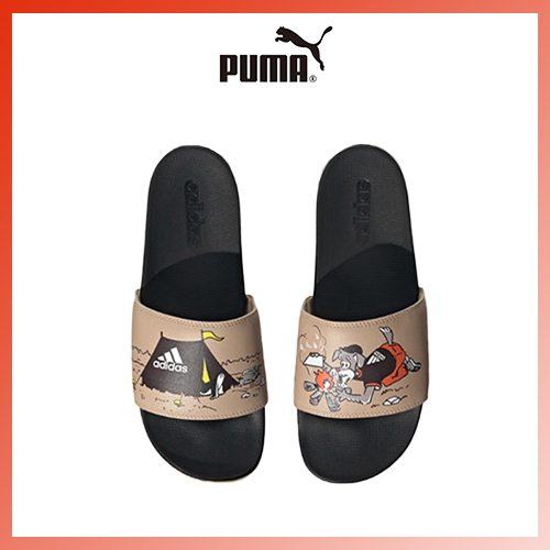 Dép Quai Ngang Puma Adilette Comfort Sandals IE9718 (Sand Strata / Cloud White / Core Black)