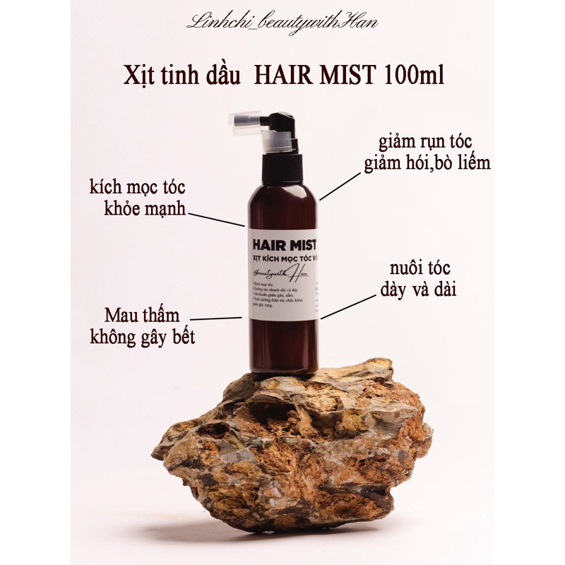 Xịt tinh dầu bưởi HAIR MIST 100ml