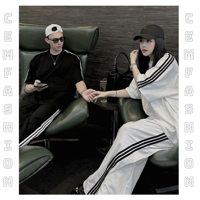 Bộ Quần Áo Nam Nữ Maiphuongbui Chất Cotton Dẻo Dày Dặn CEM34