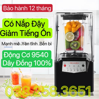 Máy Xay Sinh Tố Công Nghiệp 4500W 2 CỐI xay đá bào, xay thịt cá, rau củ quả