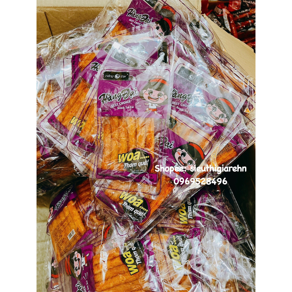 Snack Zai Zai Hằng Đại Cay 26g/gói