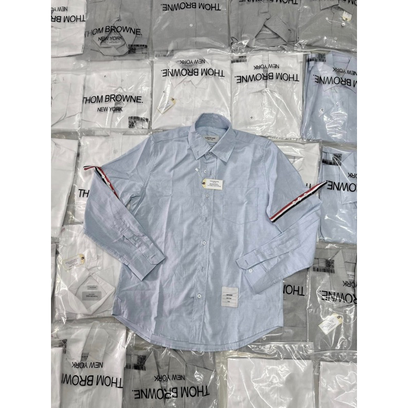 Áo sơ mi thom-browne tay dài có 3 màu