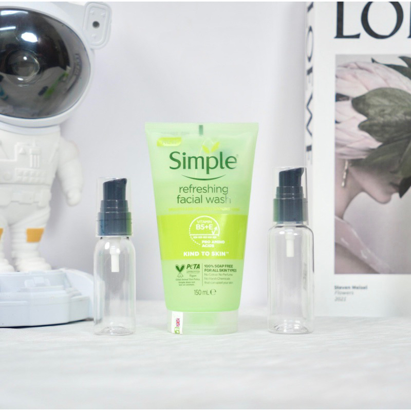 Sữa rửa mặt dạng gel Simple Kind To Skin Refreshing Facial Wash Gel 150ml