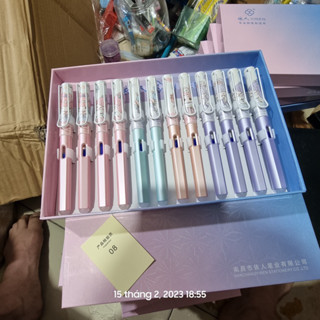  Sỉ 12 cây bút máy xoá được hình Công Chúa 7009 