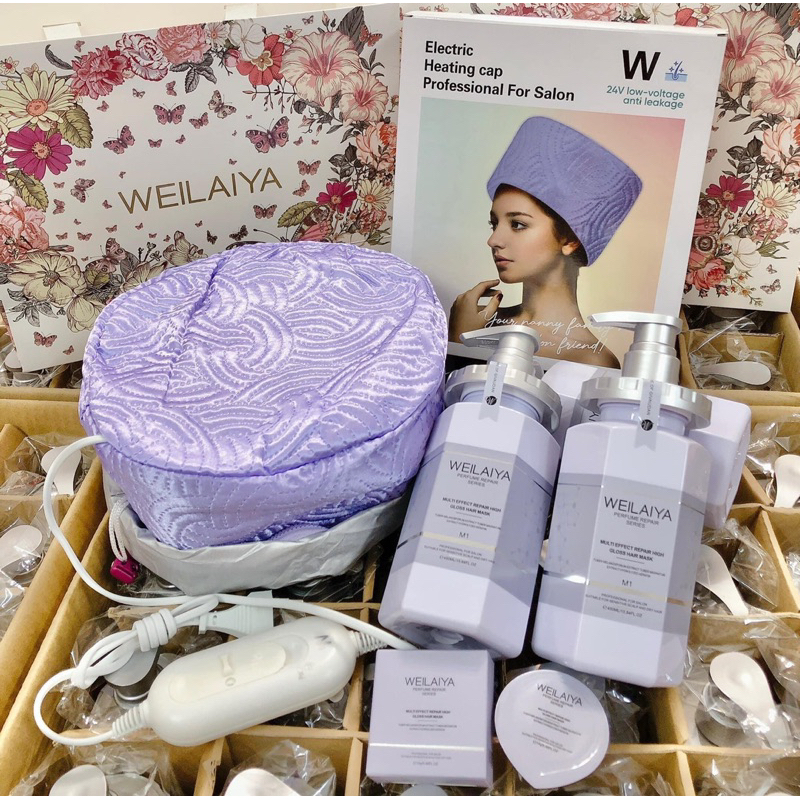Mũ hấp tóc Wailaiya chuẩn Salon
