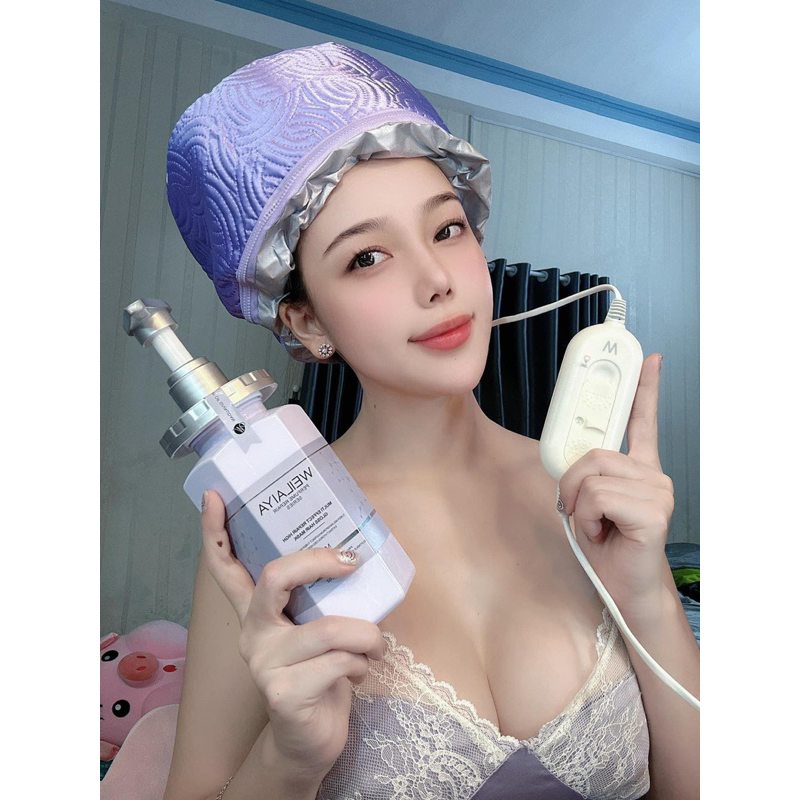 Mũ hấp tóc Wailaiya chuẩn Salon