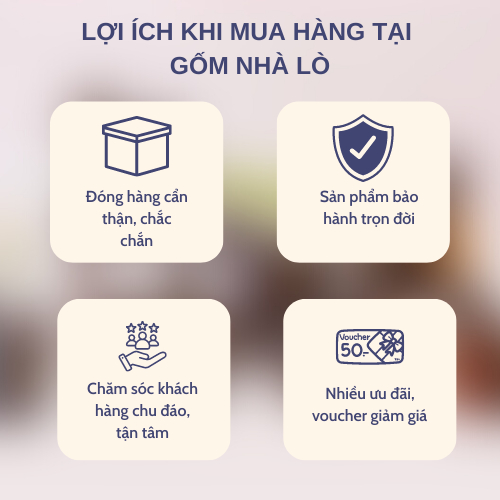 Bình Đựng Nước Gốm Sứ Bát Tràng  Chữ Bình An Tài Lộc Bình Đựng Nước Có Vòi Dung Tích 5L 8L 10L Gốm Nhà Lò