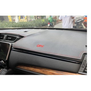 Thảm taplo Da Carbon Honda CRV 2018-2023 Hàng Chuẩn Theo Xe, Chống Nắng, Chống Chói Hiệu Quả ( BH 12 tháng )