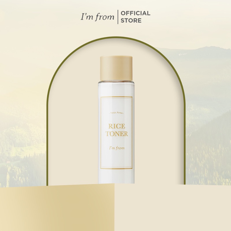 Nước Hoa Hồng Chiết Xuất Gạo Dưỡng Sáng Da I'm from Rice Toner 150ml