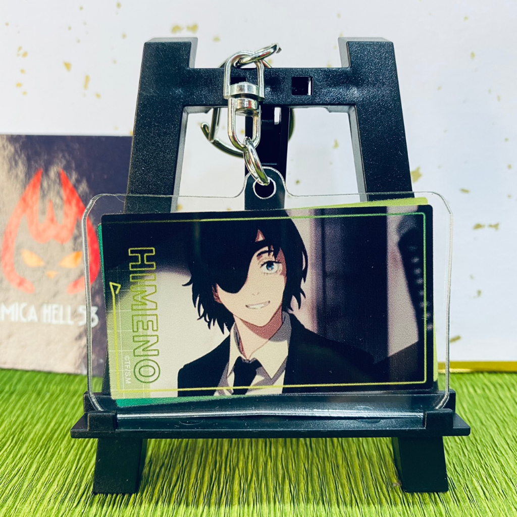 Móc Khóa Anime Chainsaw Man Thước Phim Móc Treo Anime Manga Chainsaw Man Acrylic Chibi Dễ Thương